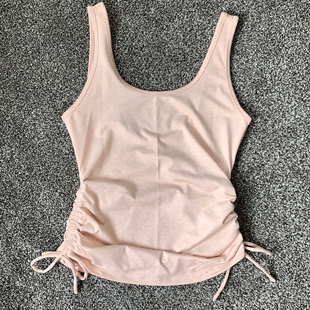 Side Tie Low Back Tank